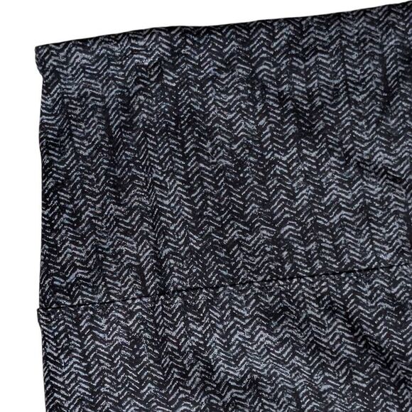 Lysse 2X Gray Elysse Wide Leg Pants Smoked Herringbone Comfort Career Office - Picture 3 of 5